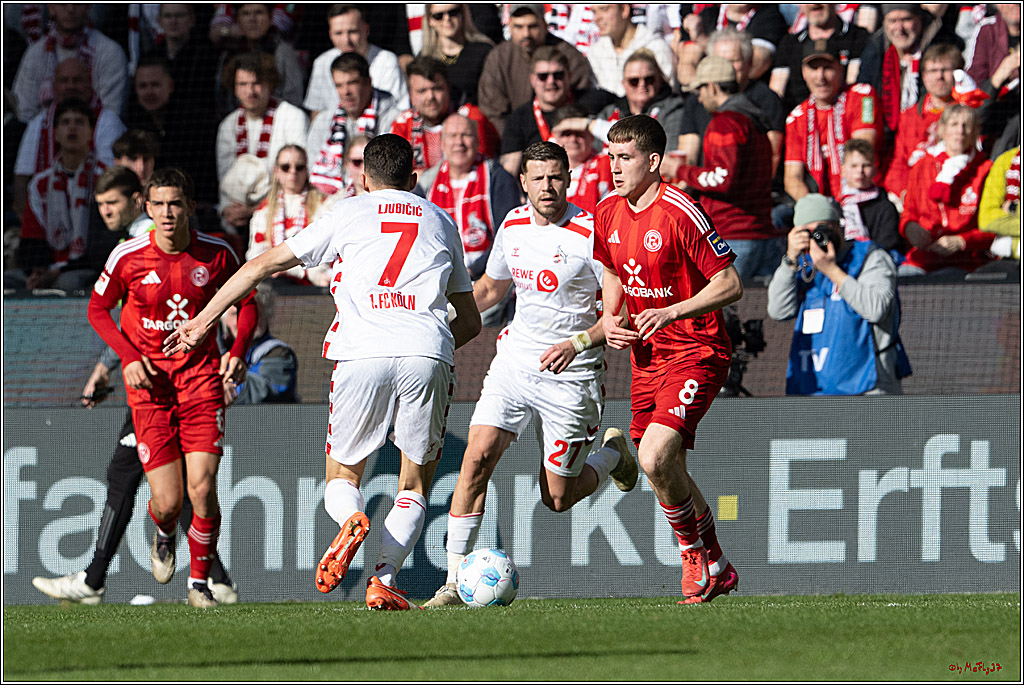 2. Fussball Bundesliga, 1.FC Köln - Fortuna Düsseldorf 1895, 23.02.2025